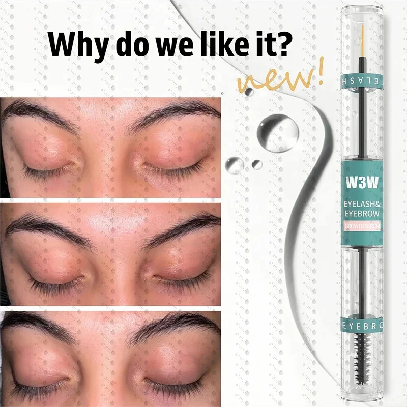 高速まつげ成長血清眉毛抗脱毛製品ハゲを防ぐより厚く長いまつげ眉毛韓国化粧品