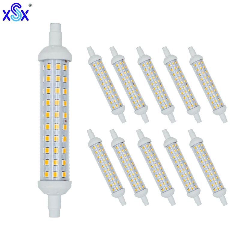 

R7S LED 78mm 118mm 135mm 6w 9w 12w R7s Light Bulb SMD 2835 Lampada Led Lamp 220V Corn Light Replace 30W 50W 100W Halogen Light
