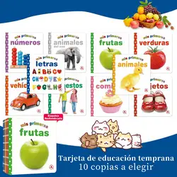 1 Set Of 10 Spanish Children's General Knowledge Encyclopedias Children's Enlightenment Puzzle Readers Early Learning Books Gift