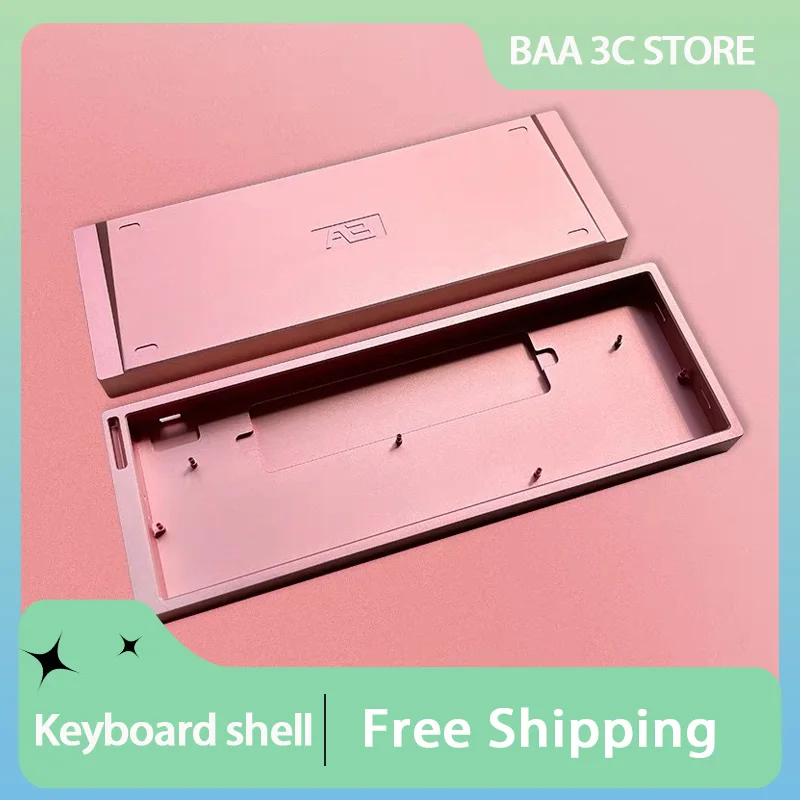 AB60 Aluminum Alloy Keyboard Case Customized Anode/electrophoretic Metal Gaming PC Accessories for Wooting 60HE+ Rakka HM66 M6L