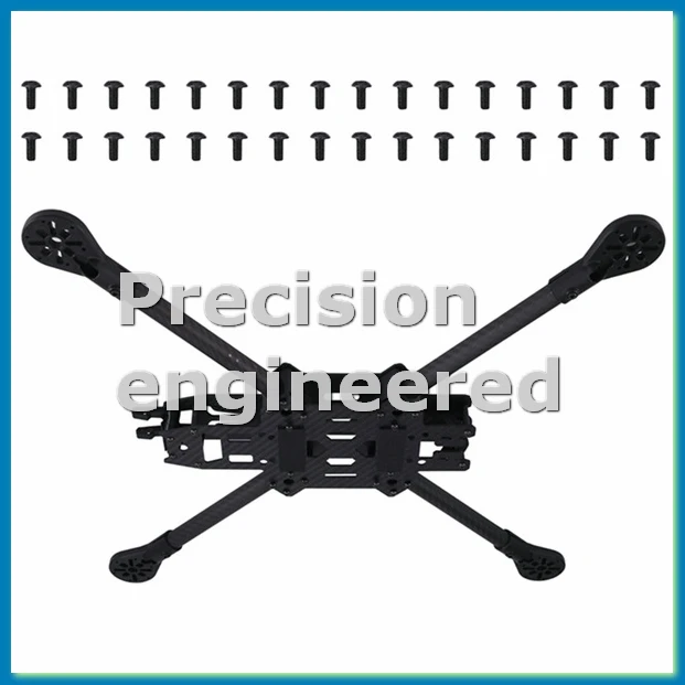 

13-дюймовая рама гоночного дрона FPV из углеродного волокна, рама для квадрокоптера FPV для фристайла для повышенной стабильности полета и производительности-A57M