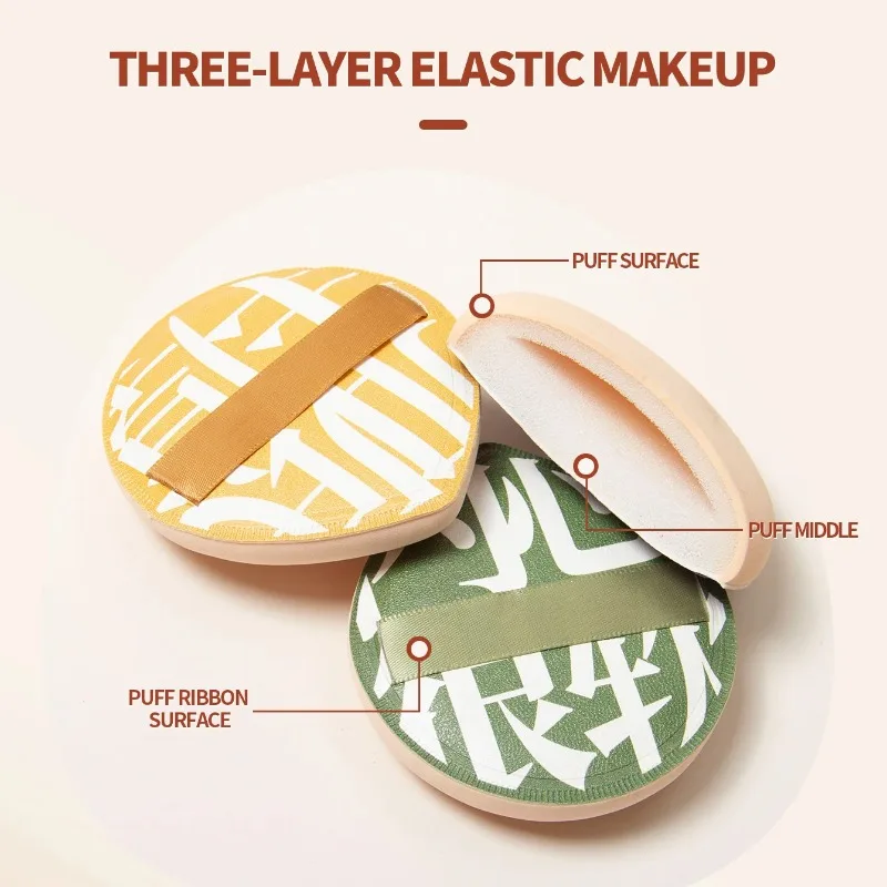 Esponja cosmética de algodón de azúcar de gran tamaño, esponja súper suave, cojín de aire, esponjas en polvo, base correctora, herramientas de maquillaje secas y húmedas