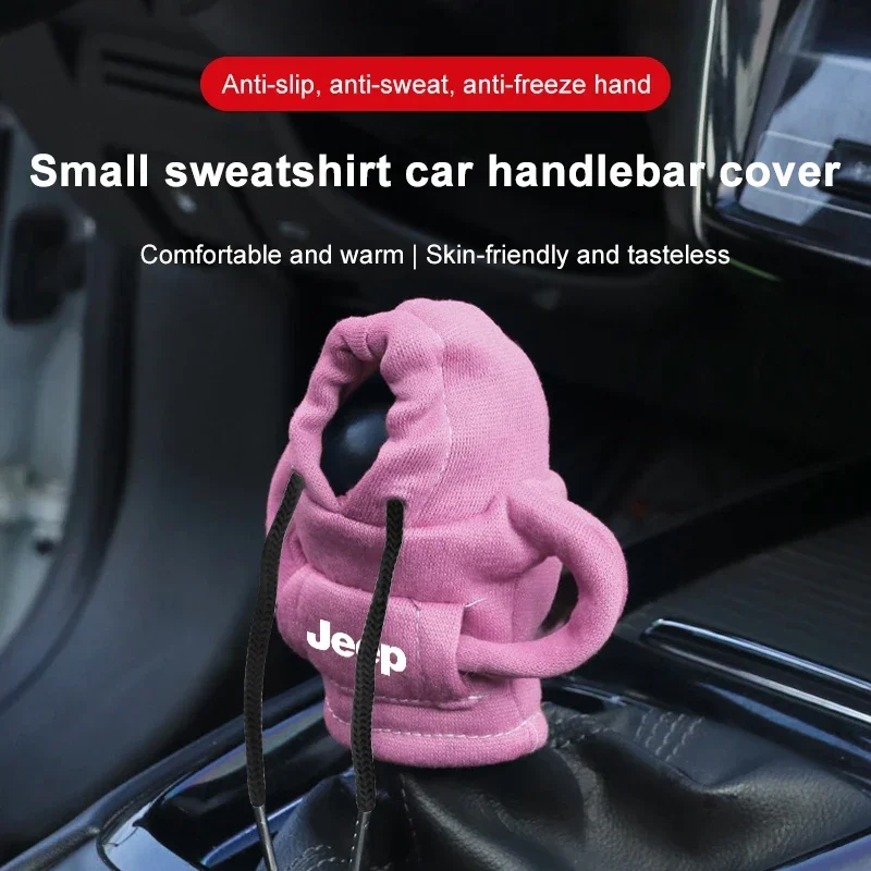 1 قطعة سيارة والعتاد التحول هوديي غطاء التحول غطاء والعتاد مقبض الديكور ل جيب جراند شيروكي WK WK2 KJ KK KL قائد