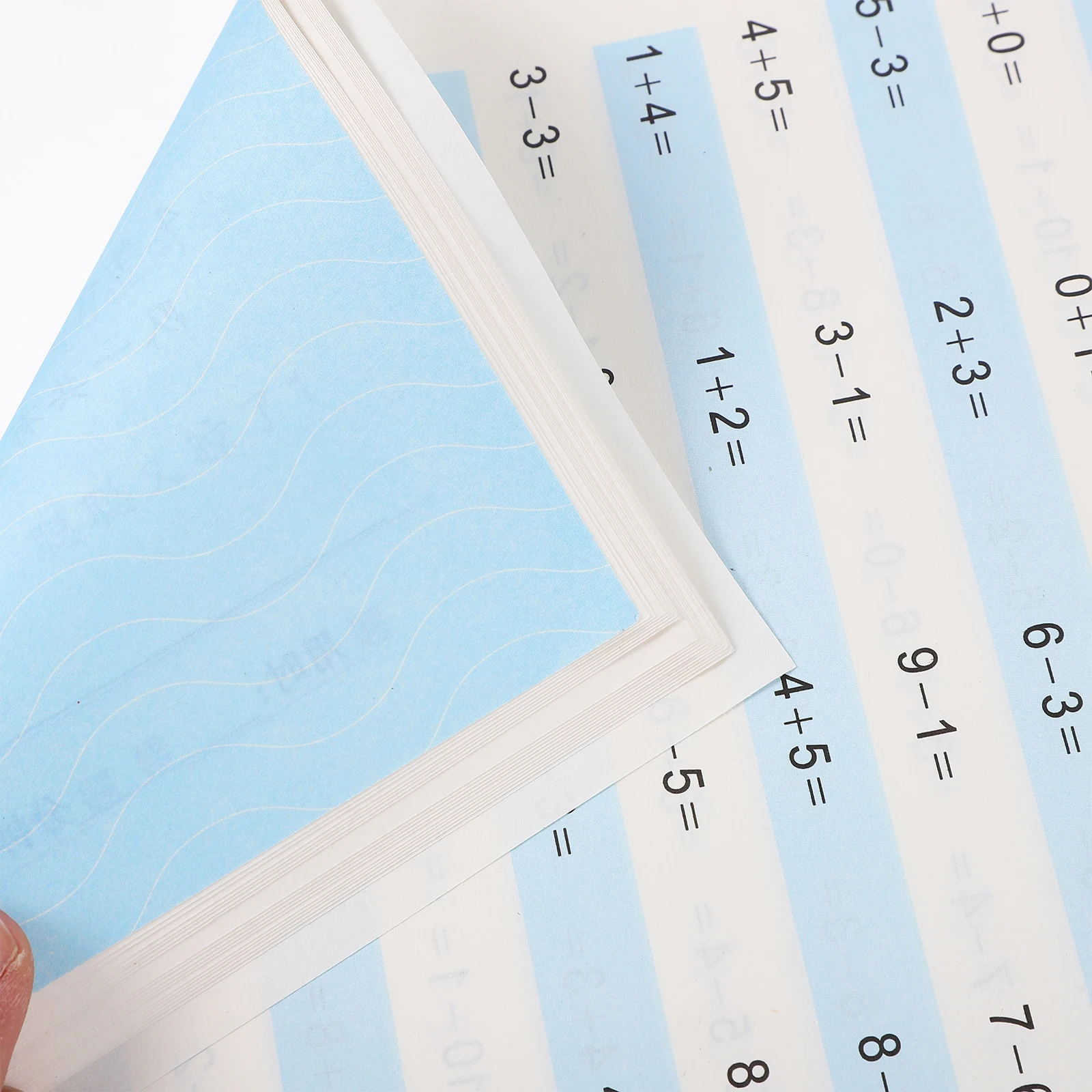 Oral Arithmetic Question Card Math Exercise Book for Kids Addition Subtraction Practice Lightweight Educational Workbook