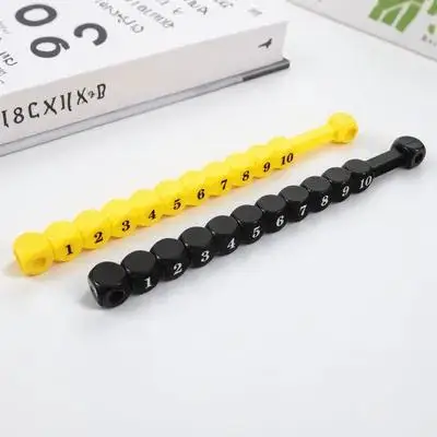 2 قطعة طاولة كرة القدم النتيجة حفظ عدادات بلاستيكية متينة لطاولة كرة القدم المحمولة التهديف علامات فووسبالل الملحقات #6