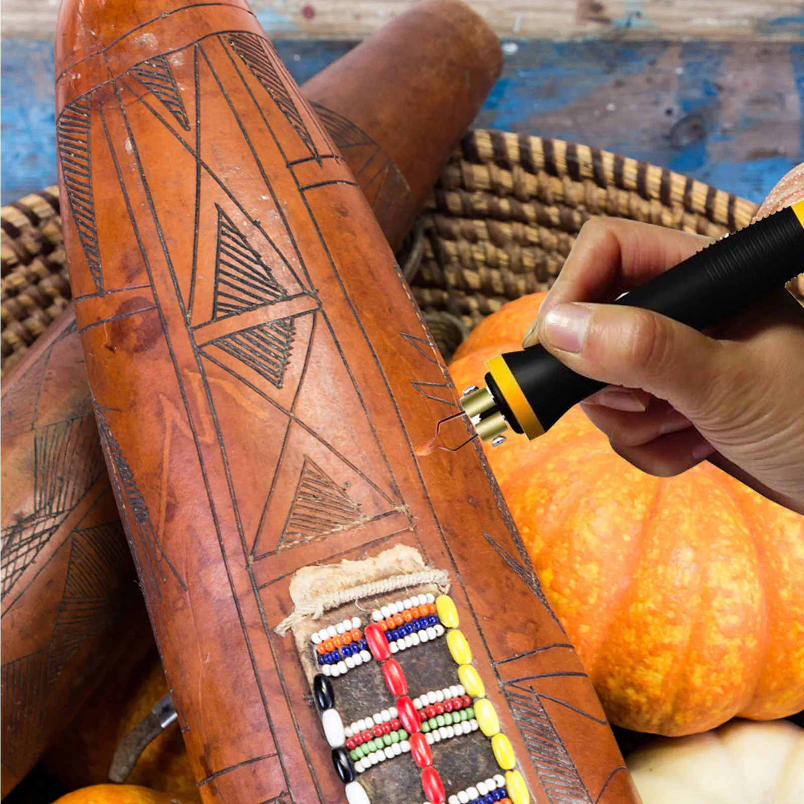Pyrography Wire Tips 10 Piece Alloy Wood Burning Pen Replacement Nibs for Gourd Craft Shading Carving