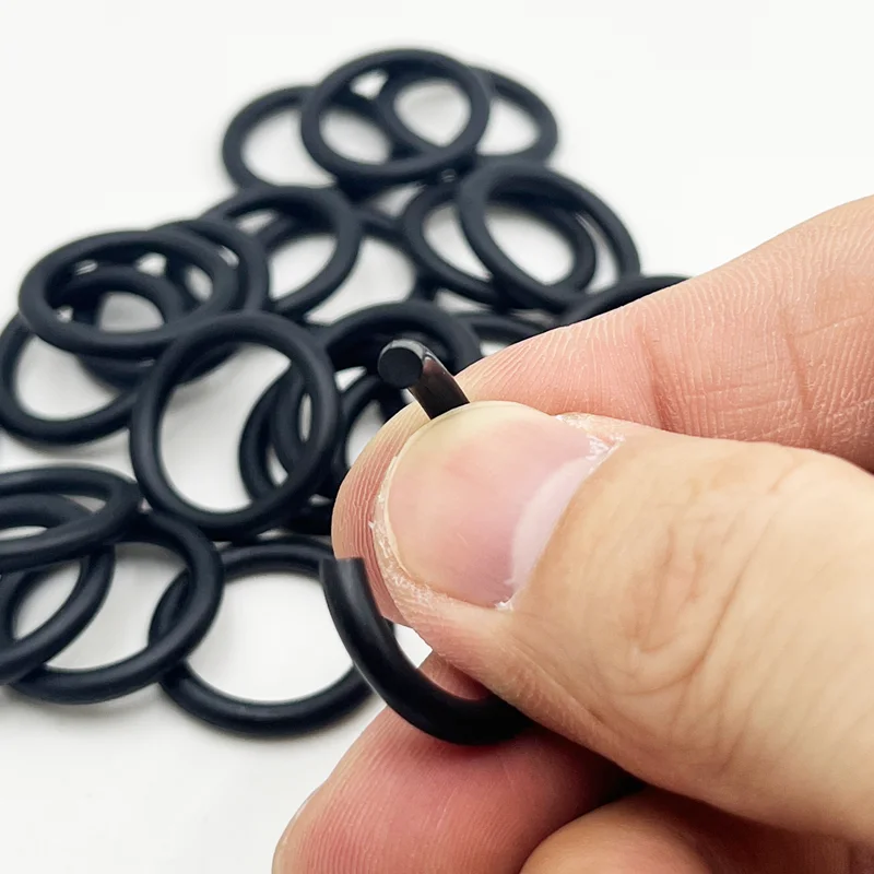 Insgesamt 3200 O-Ring CS1,0–3,1 mm Dichtungsscheibe, schwarzer NBR-O-Ring, Kfz-Reparatur, Sanitärdichtungen, ölbeständig, hohe Temperatur – Detail 6