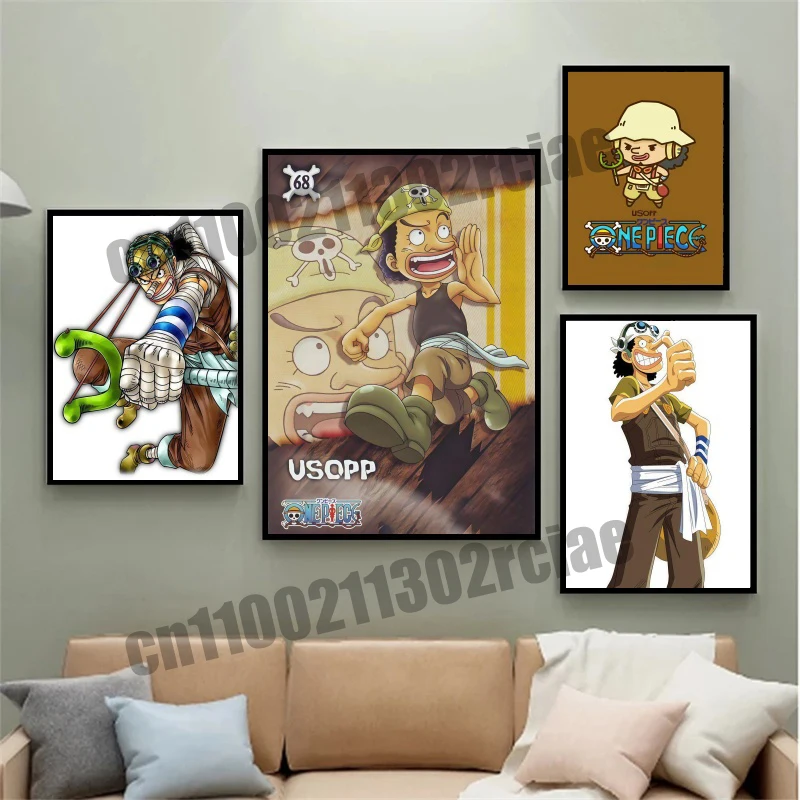 

Childhood Classic Cartoon One Piece High Quality Pictures Canvas Painting Art Poster Suitable for Bedroom Living Room Decoration