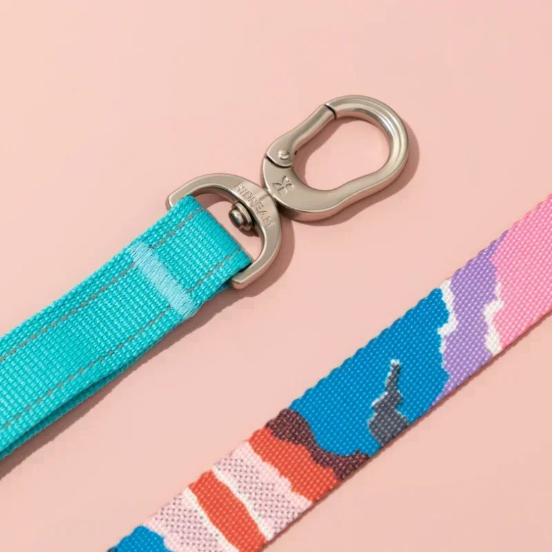 HiDREAM® Designer Dog harness and Leash set, muti-functional collar, Harness, leash for dog, adjustable, durable, dog supplies