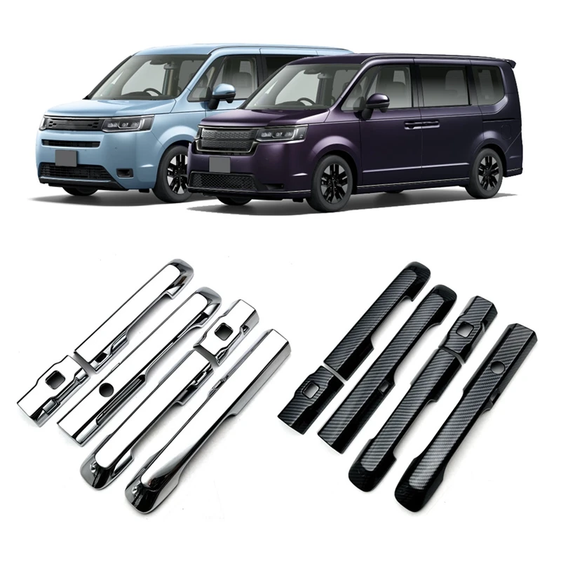 For Honda STEPWGN RP Series 2023 ABS Door Handle Cover Trim Decorator Sticker Exterior Accessories