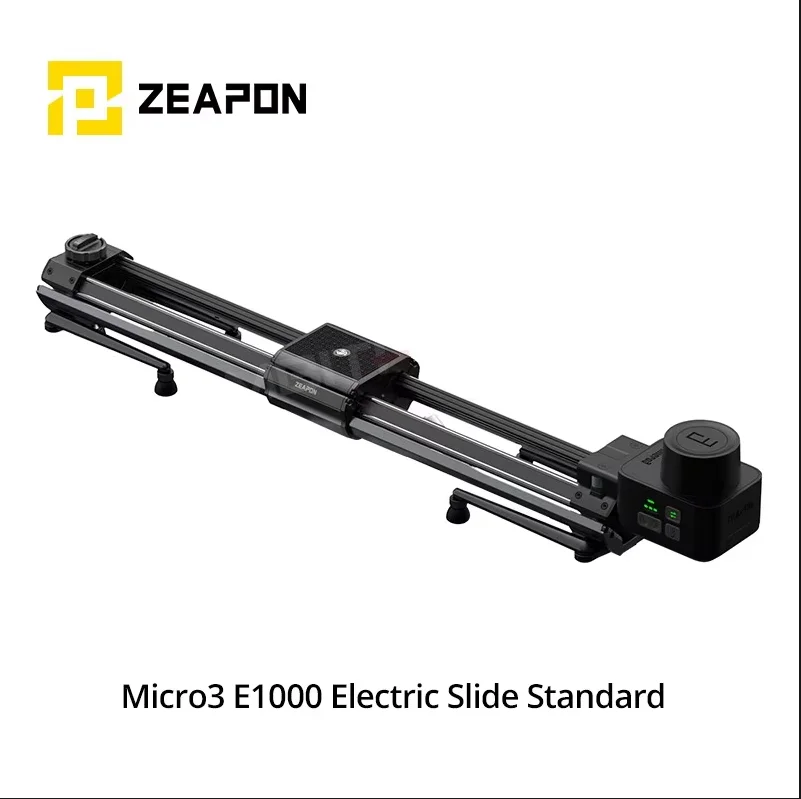 ZEAPON Micro 3 M500 M700 M1000 E500 E700 E1000 Motorisierter Schieber DSLR-Kamera Video Double Distance Portable Slider PS-E1 PD-E1