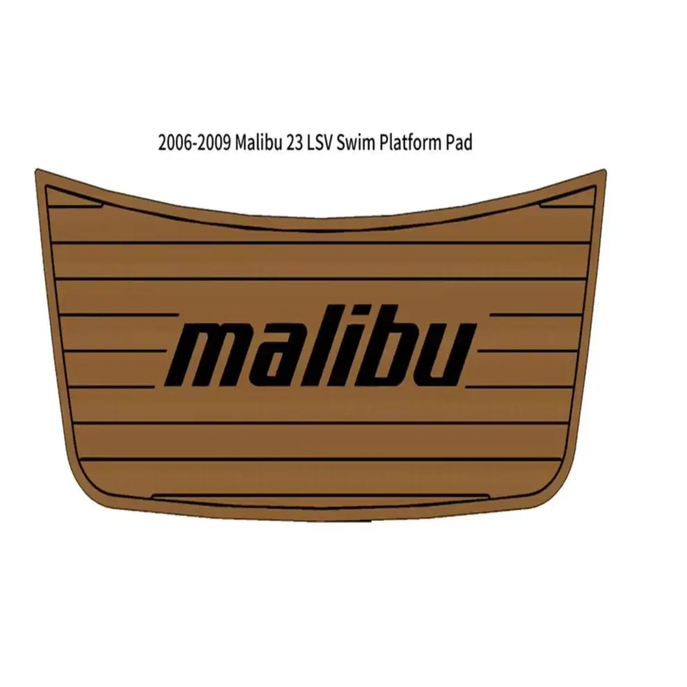 

2006-2009 Malibu 23 LSV Swim Platform Step Pad Boat EVA Foam Teak Deck Floor Mat SeaDek Style Self Adhesive V031 K7Y2F