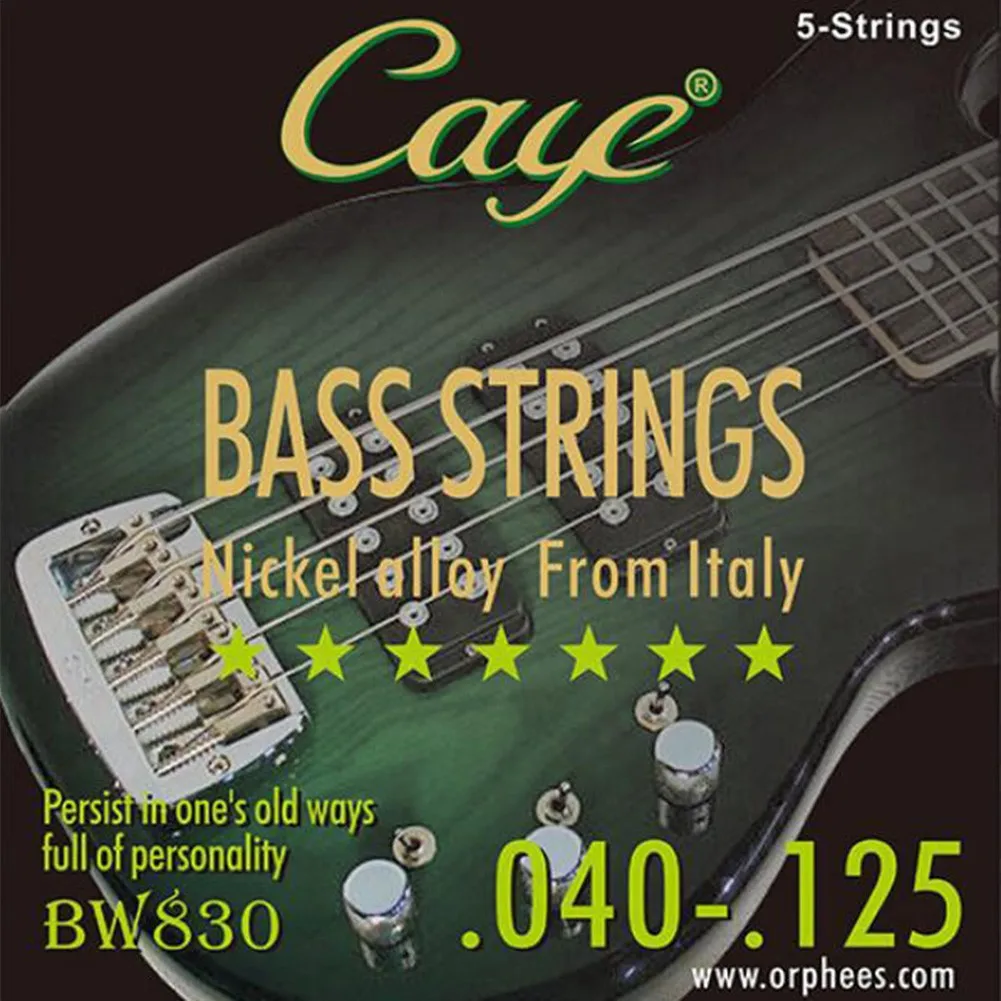 Parts Electric Bass Strings Replacement String Strings 4/5/6Pcs(Set) Accessories Electric Bass Fittings High Quality