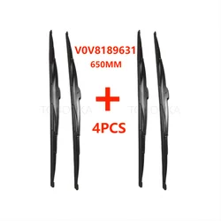 4 PCS In 650mm Suitable for Volvo  DAF IVECO Truck Wiper Slices OEM 8189631 8143709 84035947 20537740 20826591 1517868 42324389