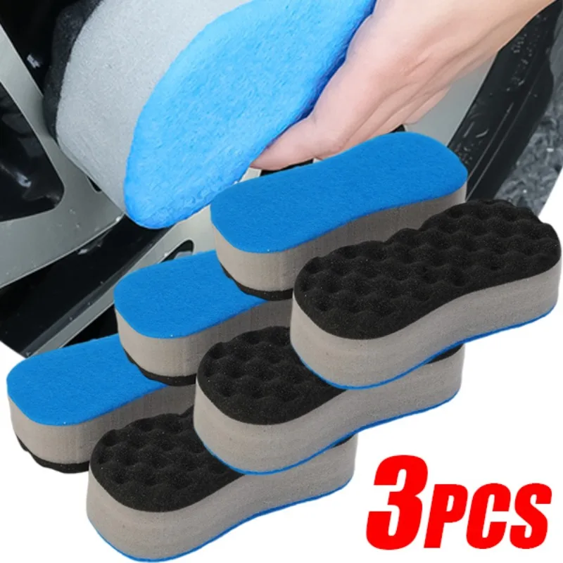 

Large Size Car Wash Sponge Block High Density Foam Applicator Car Motorcycle Cleaning Supplies Polishing Sponge Brushes Dusting