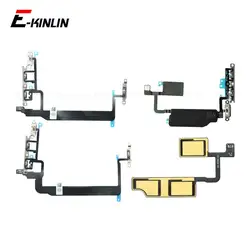 Volume de Energia Botão Interruptor de Chave Em Off Fita Cabo Flex Para o iphone 13 12 mini 12 11 Max Pro Substituição partes