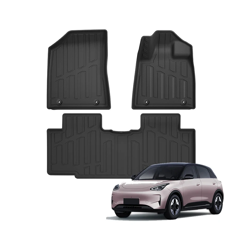

For Geely EX2 2026 TPE Car Floor Mats RHD All Weather Waterproof Anti-Slip Cargo Liner Anti Dirty Pads Car Accessories