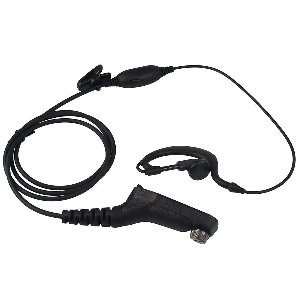 PTT Earpiece Headset Mic for Motorola Xir P8268 P8668 APX6000 APX7000 APX2000 DP3400 DP3600 DP4400 DP4800 DGP6150 Walkie Talkie