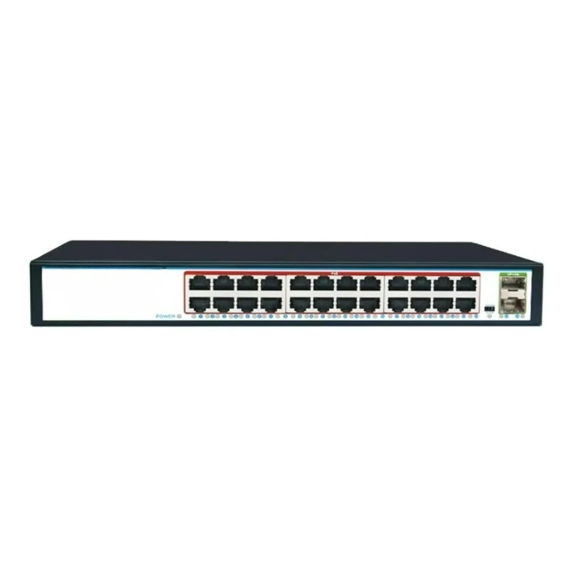Factory OEM 4 8 16 24 32 48 Port network switch Managed modular uplink network POE switch