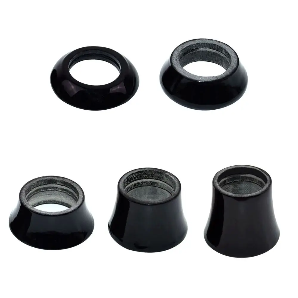 Glossy Mountain Road Bicycle Headset Conical Spacers Bicycle Accessories Taper Washer Full Carbon Headsets