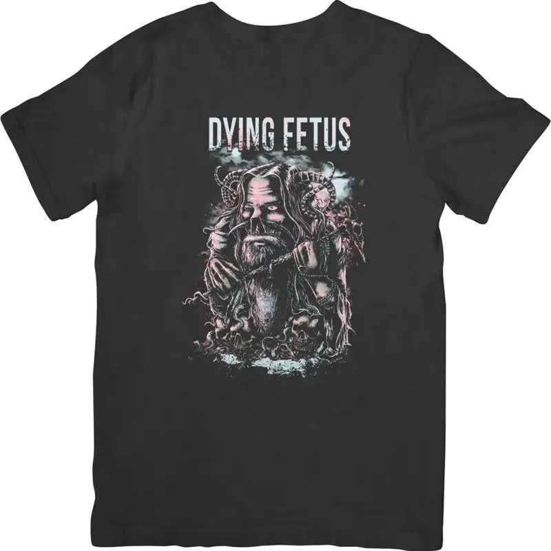 Dying Fetus Music Unisex Fit for Men & Women Quality Cotton T-Shirt Black