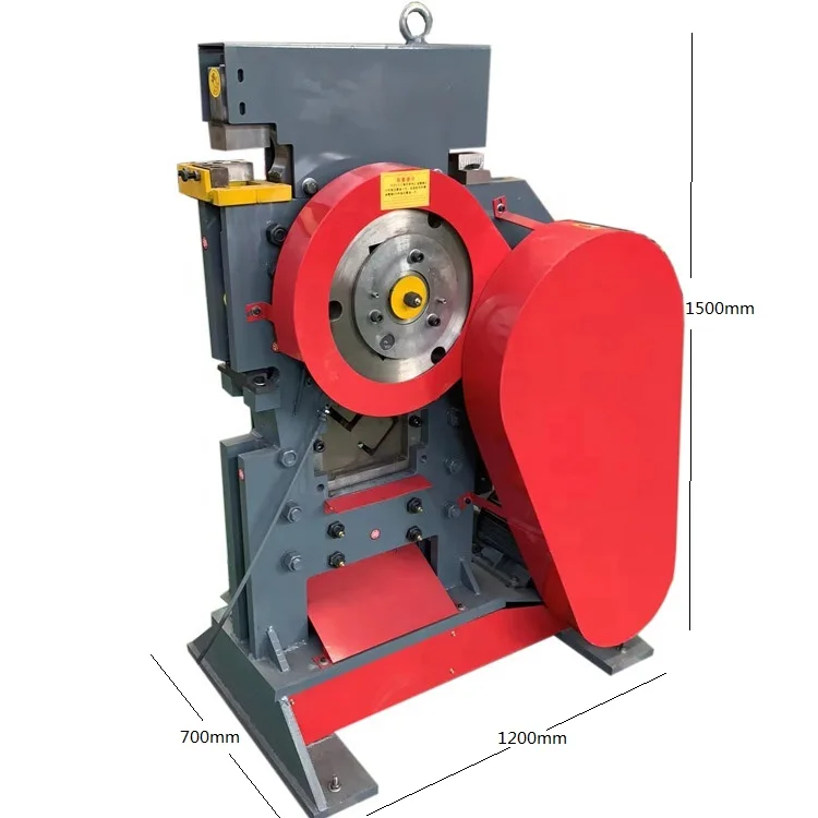 Mechanical Punching Machine Multi Functional QA32-10 Hydraulic Iron Worker Mechanical Combined Punching and Shearing Machine