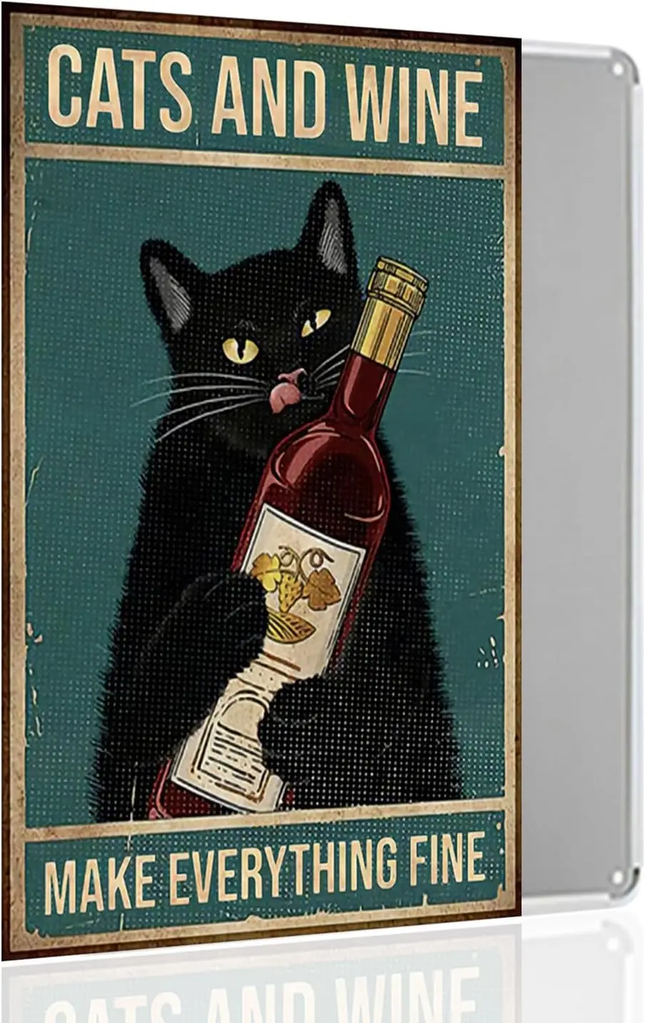 Vintage Black Cat W… - image