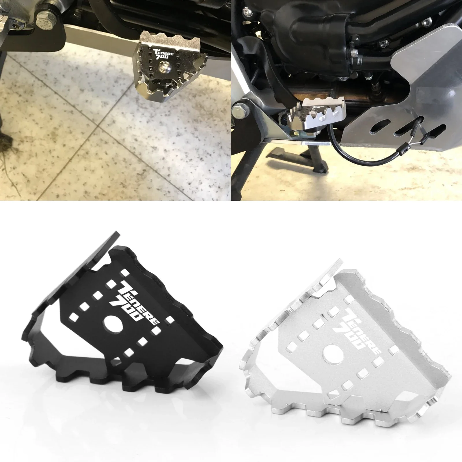 For YAMAHA TENERE 700 Tenere700 XTZ 700 T7 2019 2020 2021 2022 2023 2024 Motorcycle Accessories Brake Lever Extension