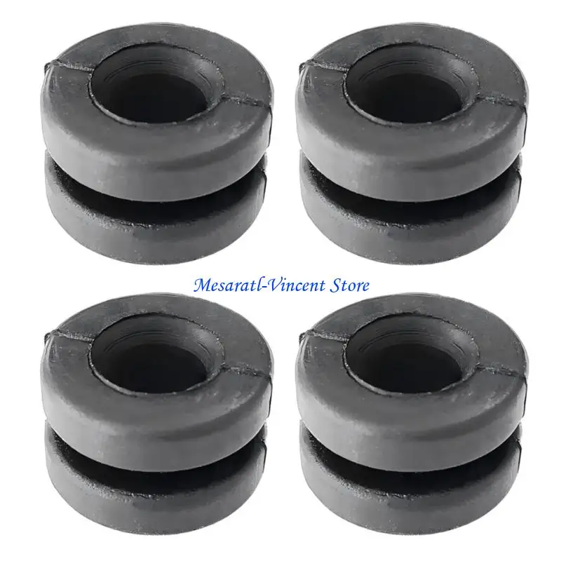 A70F 4Pcs Car Air Filter Housing Rubber Mounting Grommets 9814411880 Buffer Pads