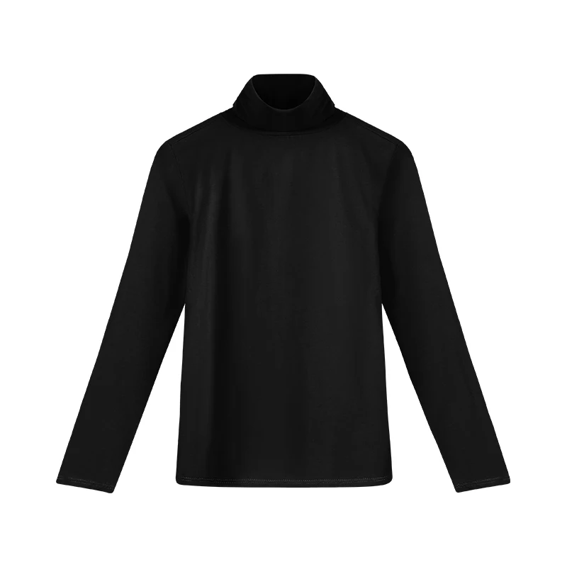 Men's fashionable base shirt, comfortable and close fitting, slim and warm, high neck men's top