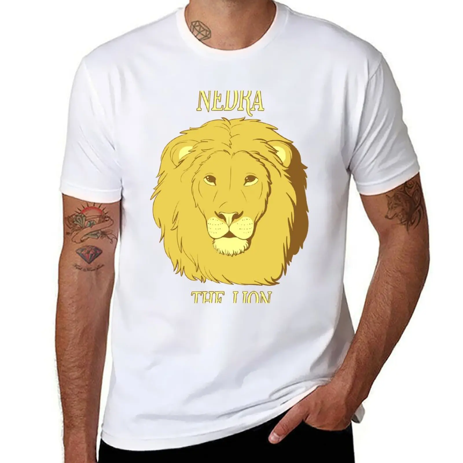 

Nedra the Lion T-Shirt t shirts for man graphic vintage t shirt man designer anime t shirts for man T-shirt