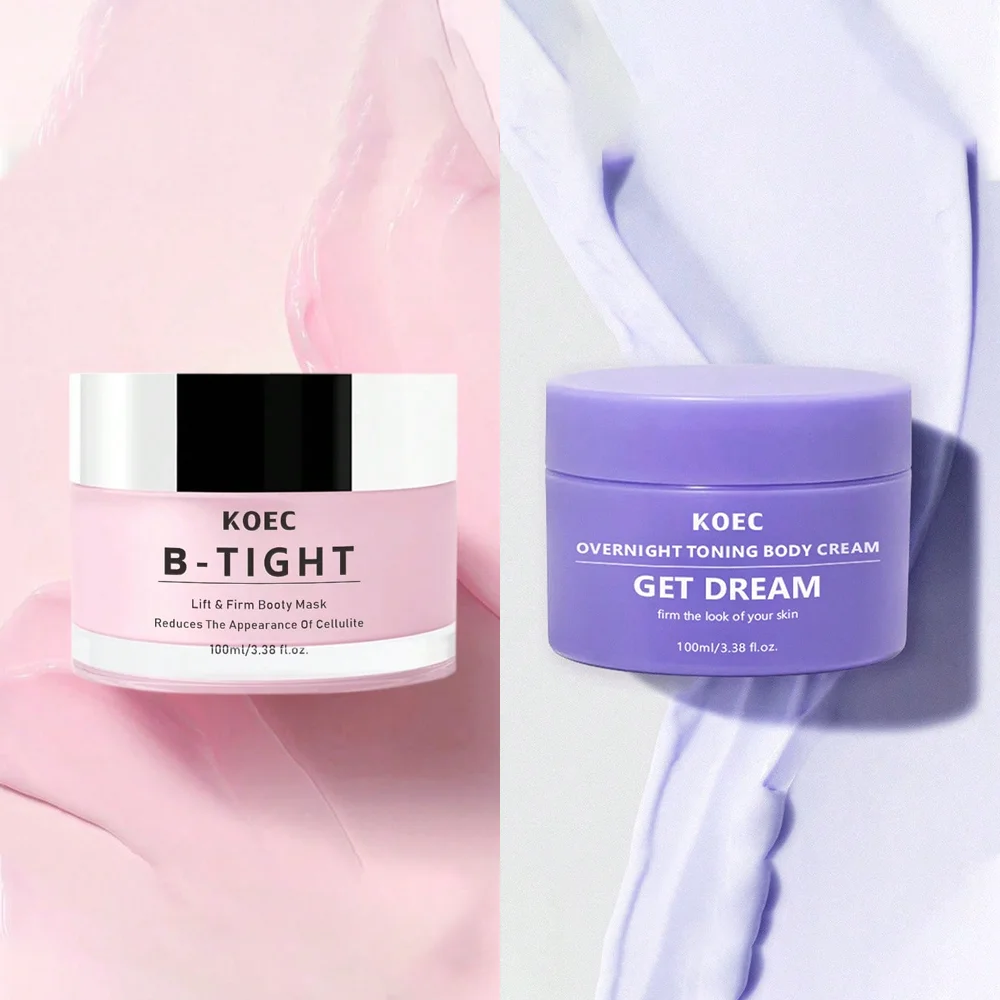 

GET-DREAMY Ночной тонизирующий кнут — Набор для ухода за телом — Укрепляющий крем для тела для женщин — помогает по мишени Внешний вид