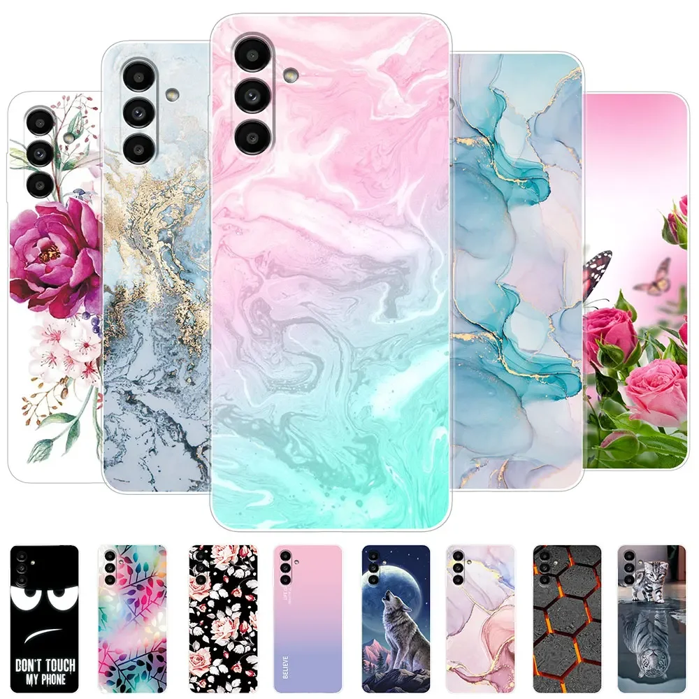 Case For Samsung Galaxy A04s Cover Clear Cute Soft Silicone Fundas For Samsung A04s Galaxy A04e Case Back Cover GalaxyA04s A 04