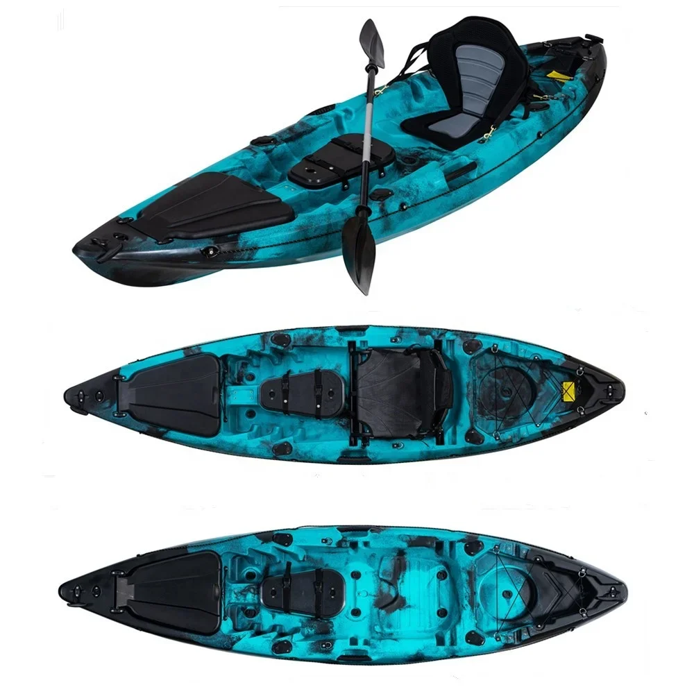 

Sit on Top Sea Sport Fishing Kayak Boat for the Ocean Paddle with Trolling Motor