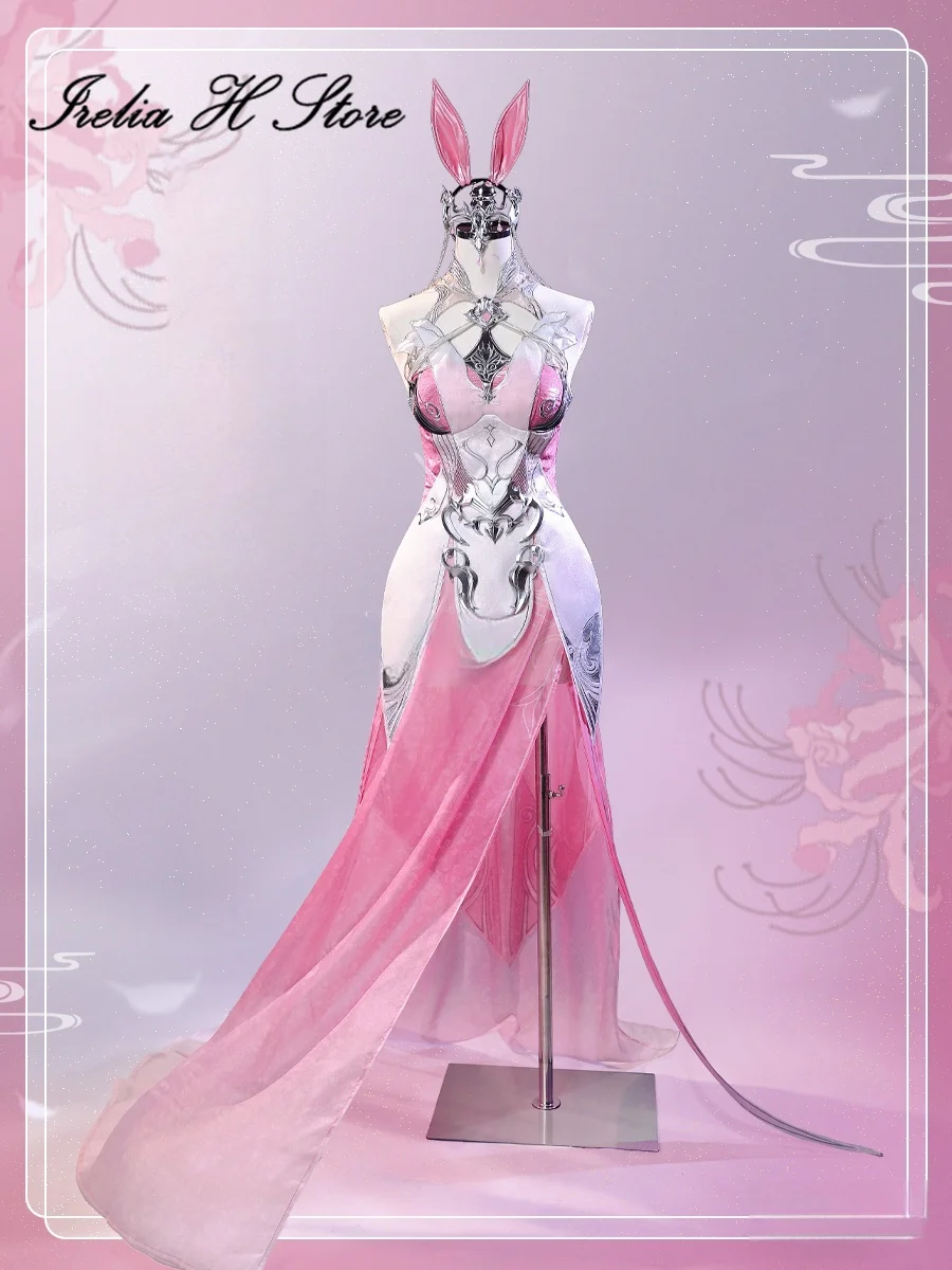 

2024 Irelia H Store xiaowu from Dou luo Da lu, карнавальный костюм xiao wu 2,0, розовое платье, женское платье в стиле аниме