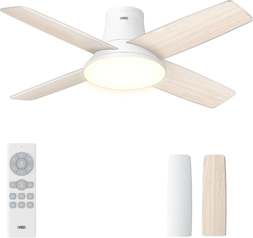¿Por qué el ventilador de techo Dreo con lámpara LED es la mejor opción para tu hogar en 2025?