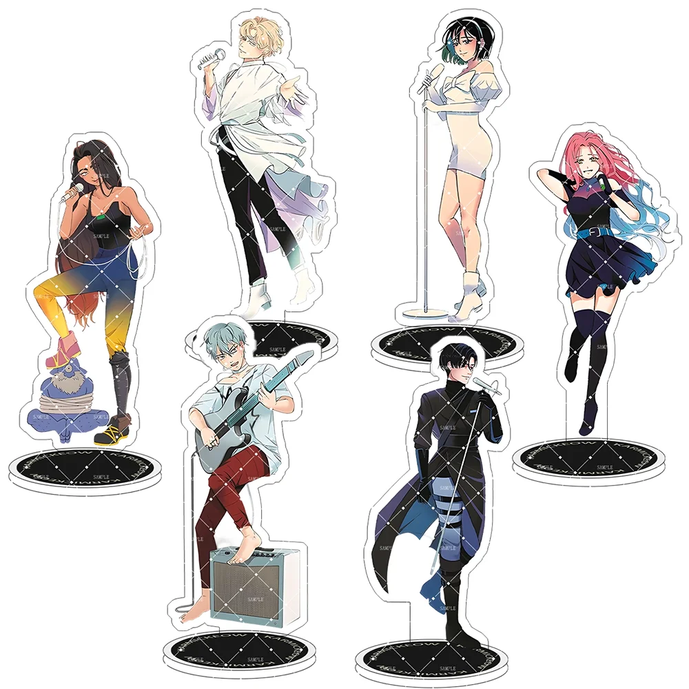 

”Alien Stage“15CM Acrylic Standee-Luna & Kael, Perfect Desk Decor/Room Display , Ideal Gift for Christmas&Halloween Collection