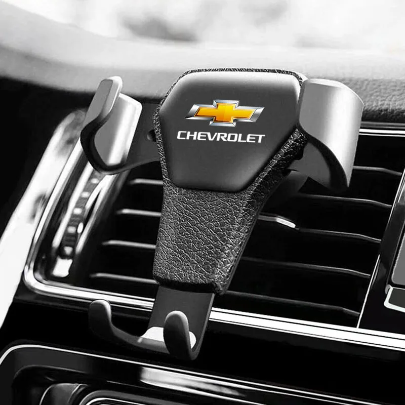 Soporte para teléfono móvil con GPS para vehículo ABS de gravedad, accesorios para coche para Chevrolet Cruze Spark Captiva Suburban Camaro Malibu Silverado