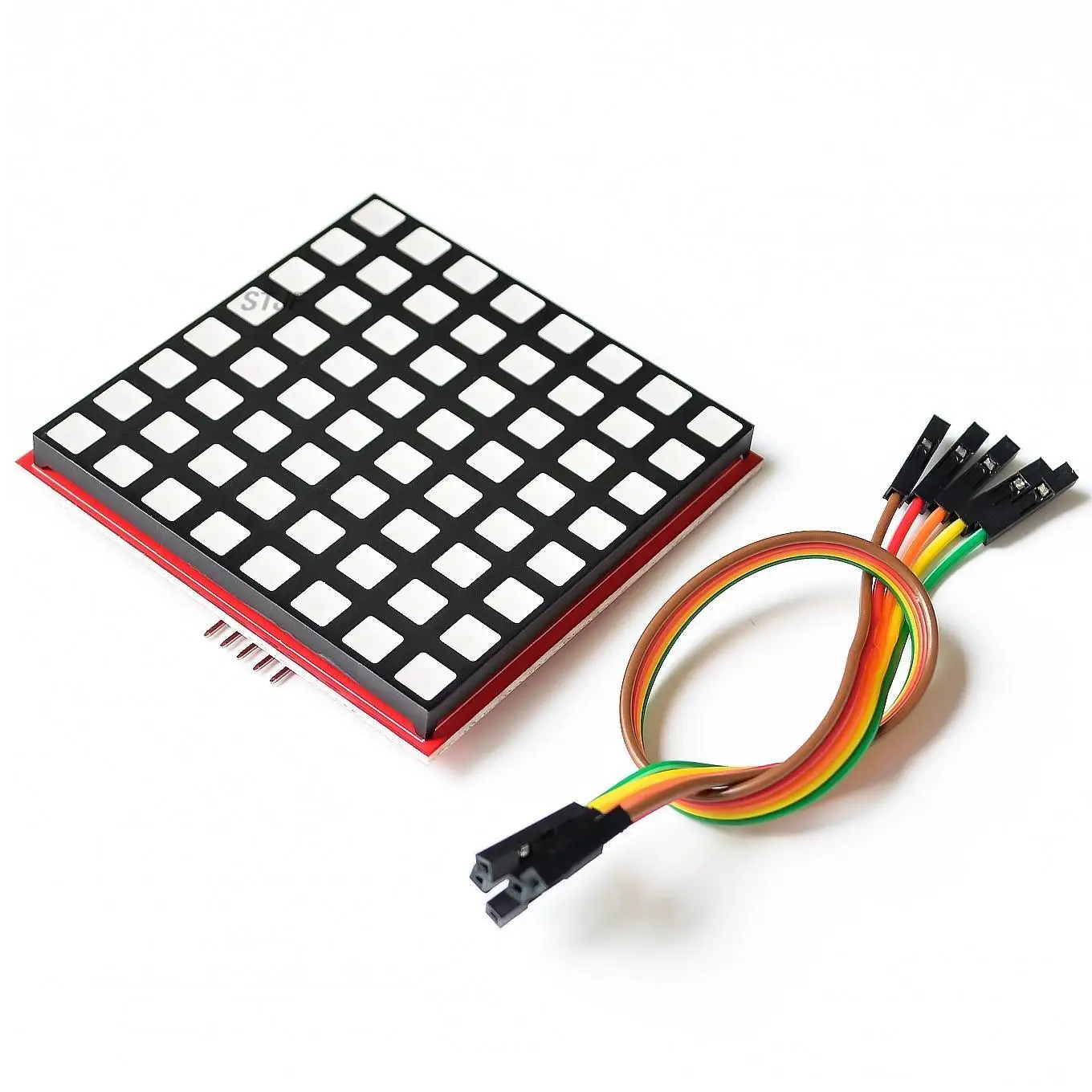 LED Full Color Dot Matrix RGB LED Display Screen Board 8*8 Dot Matrix Module dla Raspberry Pi 3/2/B+ 8x8 RPI-RGB-LED-Matrix