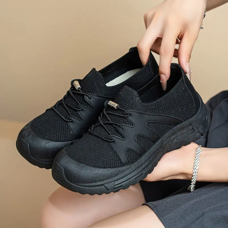 2026 New Women's Sneakers Breathable Comfortable Non-Slip Lightweight Casual Shoes for Autumn Walking Gym Sports Trainers
