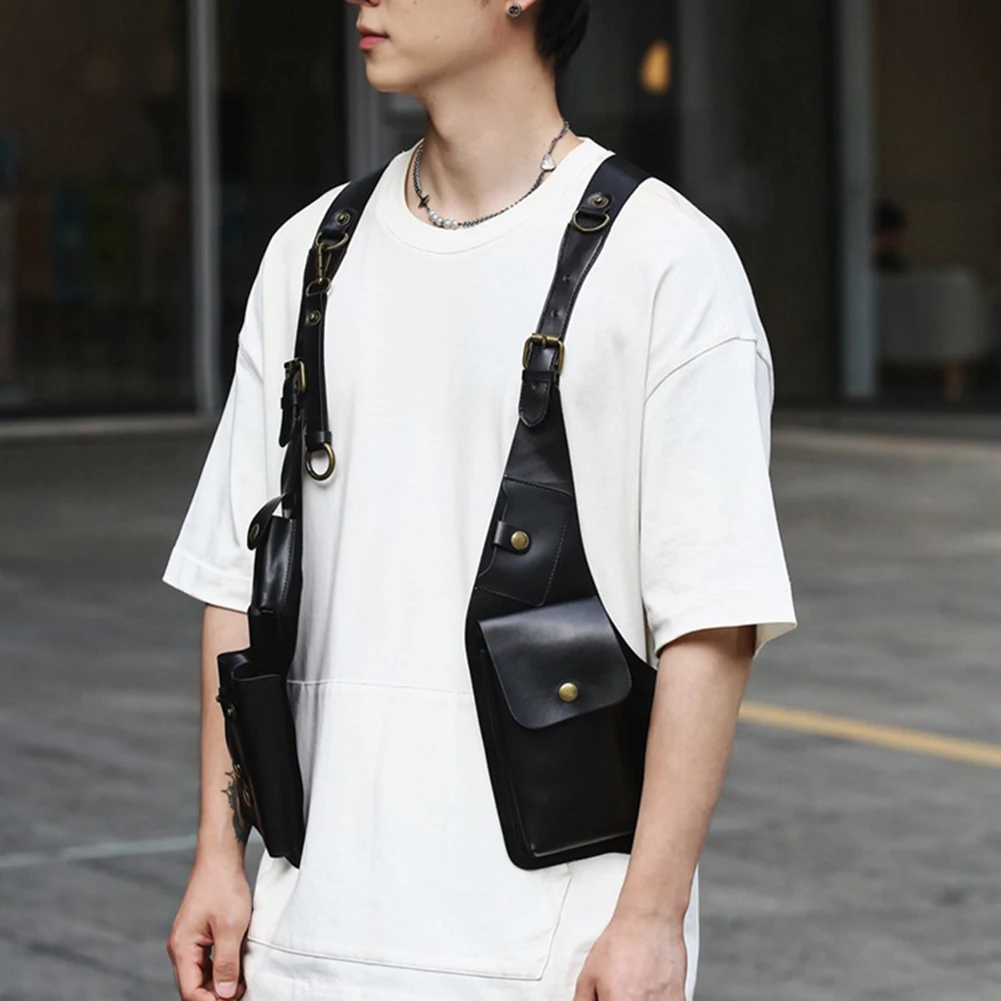 

Приятный для кожи жилет Жилет Удобный для кожи жилет Жилет для подмышек Стильная сумка с пряжкой Ремень для подмышек Удобная мода