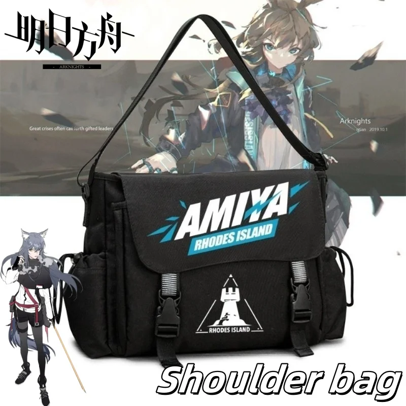 

Arknights Amiya Kal'tsit Theresa Creative Personality Anime Character Crossbody Bag High Value Fashion Cartoon Computer Backpack