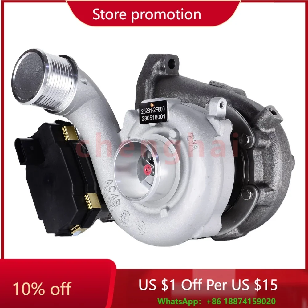 Powertec turbo BV43 Full Turbo charger For 2015 HYUNDAI SANTAFE /ix35 205 /KIA SORENTO SPORTAGE 28231-2F600 turbo kit