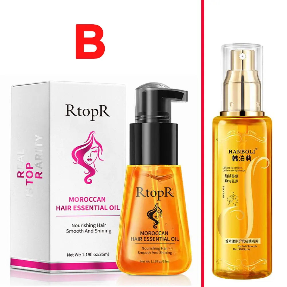 Spray de óleo de cabelo fragrância máscara de cabelo nutritivo óleo condicionador profundamente hidratante cabelo encaracolado spray presente feminino soro de cuidados com o cabelo