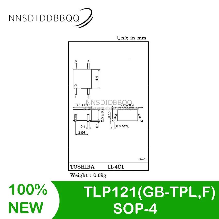 20PCS TLP121(GB-TPL,F) SOP-4 Opticalcoupler Wholesale Opticalcoupler Electronic Components