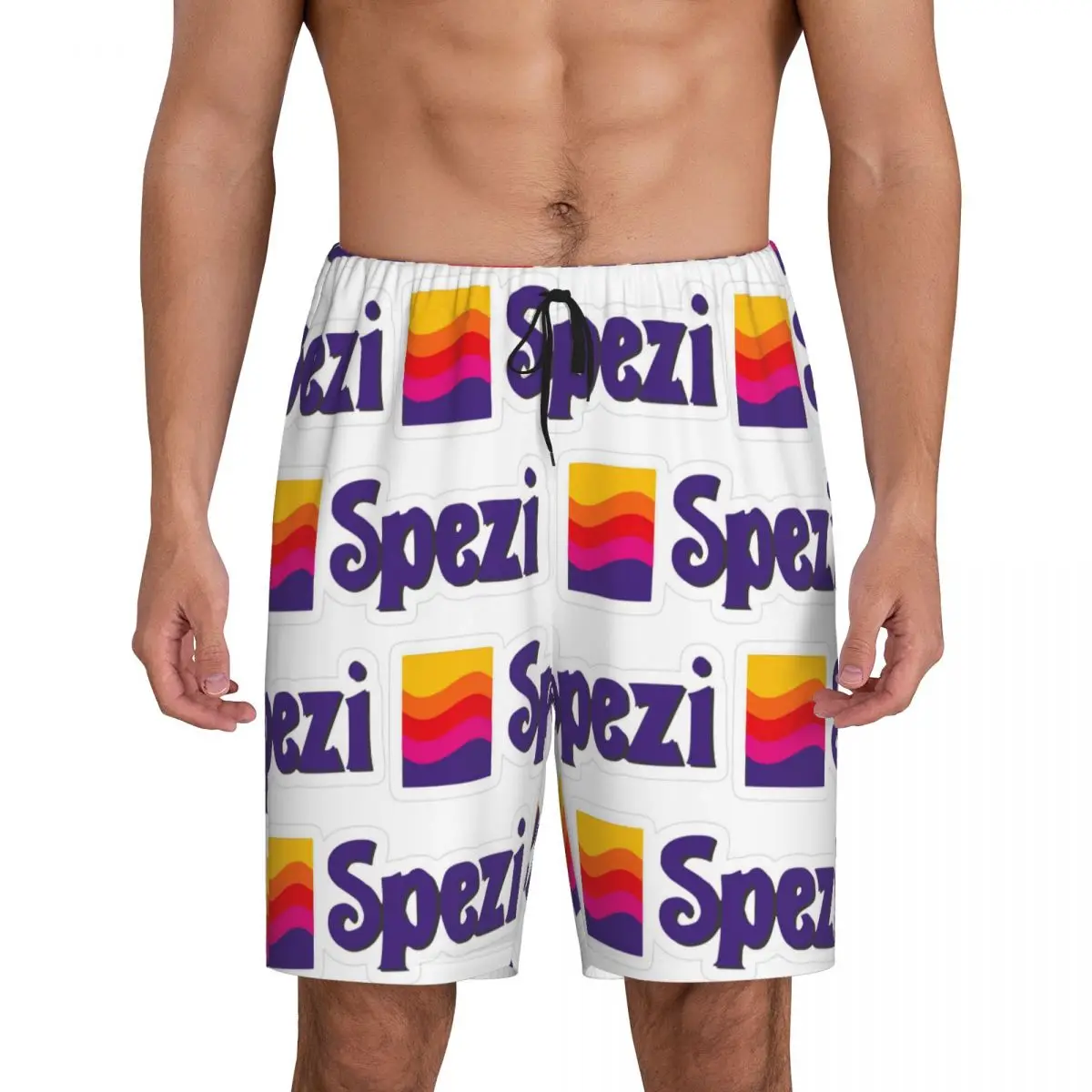 

Custom Paulaner Spezi Logo Short Pajama Pants Men Sleepwear Sleep Lounge Bottom Shorts Sleeping Pants