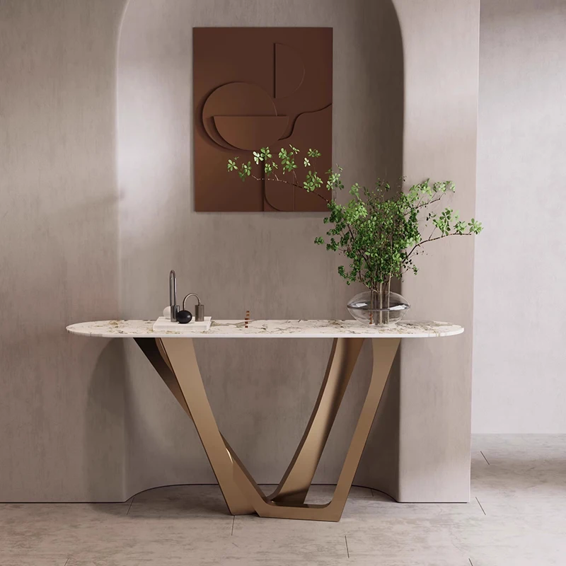 Simple Storage Minimalist Console Tables Simple Console Table Aesthetic Space Saving Tisch Wohnzimmer Living Room Furniture