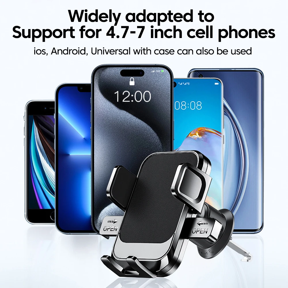 Suporte universal para telefone para carro com ventosa 360 °   Suporte de suporte para celular para painel de carro para pára-brisa para telefone de 4,7 polegadas-7 polegadas