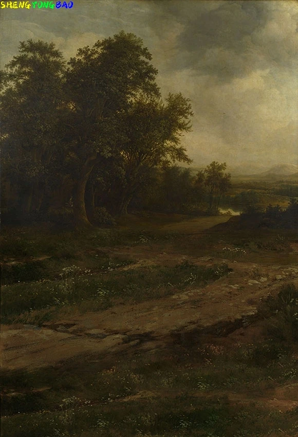 Vintage Oil Painting Photography Background Scenery Kids Adult Birthday Wedding Portrait Decor Backdrop Photo Studio