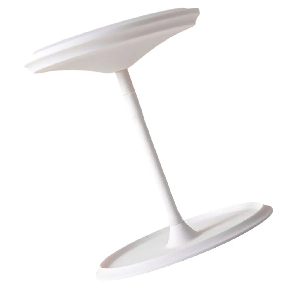 1Set LED Light Makeup Mirror USB Chargeable Adjustable High Definition Vanity Mirror Portable for Desktop Bedroom Use